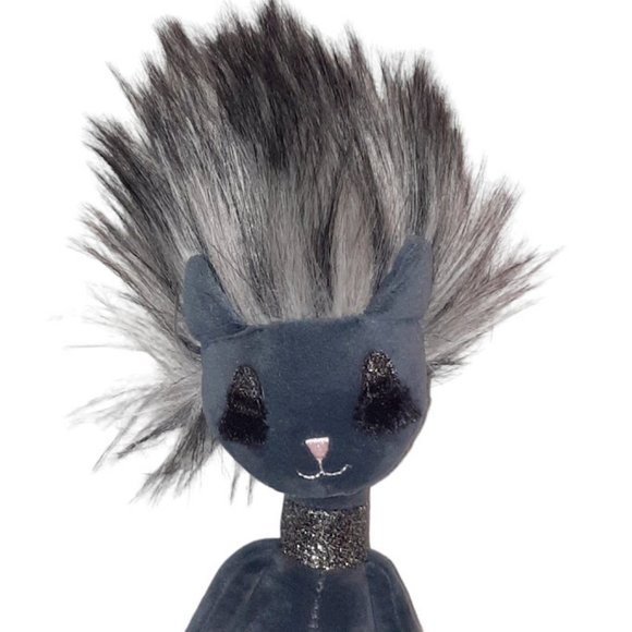 Jellycat Black and Gray Stuffed Animal - Picture 2 of 5